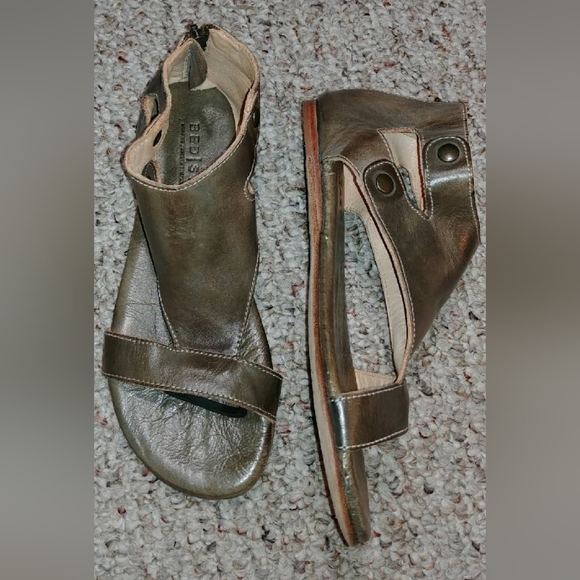 Bed Stu Soto green sandals - Picture 1 of 10